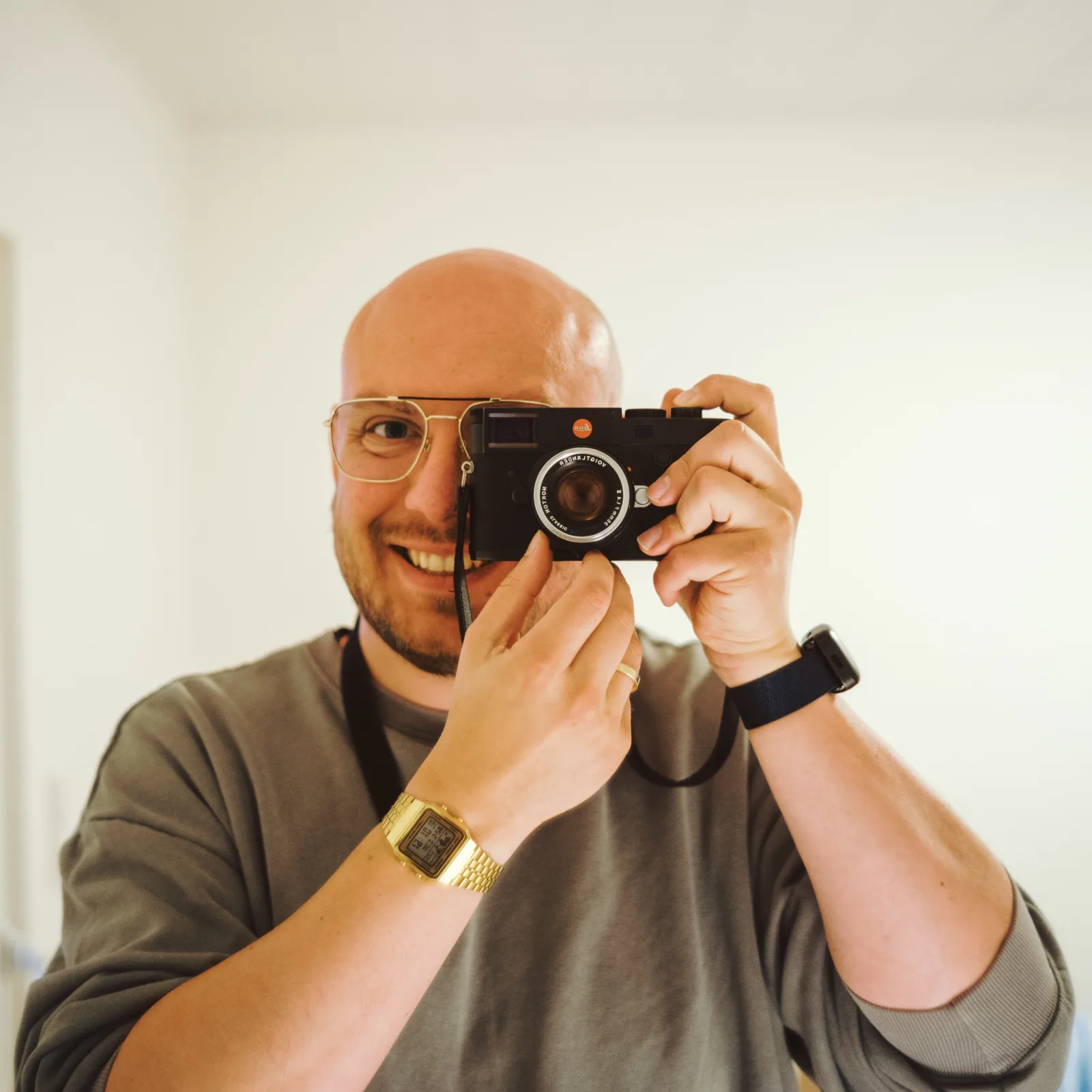 Jonas fotografiert